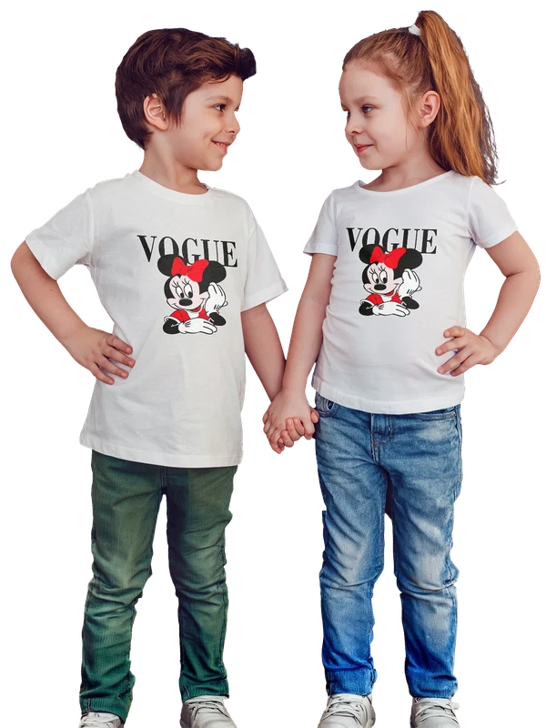 Футболка Vogue — Белая, фото 1