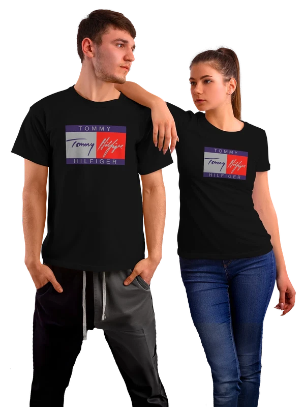 Футболка Tommy Hilfiger — Чёрная, фото 1