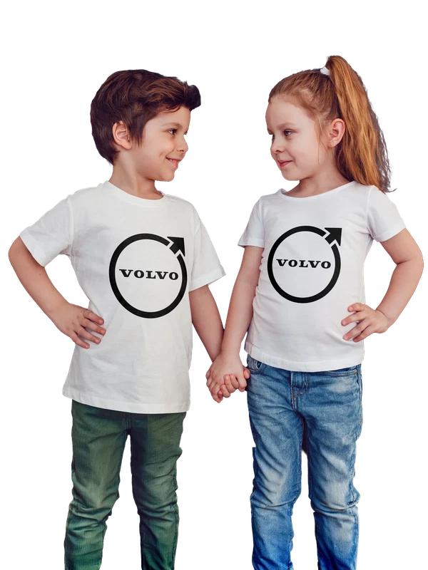 Футболка Volvo — Белая, фото 1