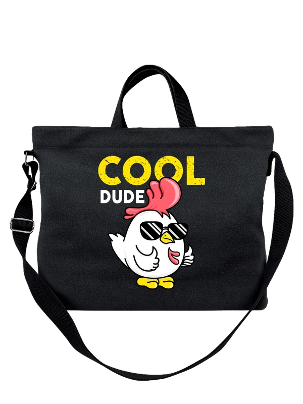 Сумка петух cool dude — Чёрная, фото 1