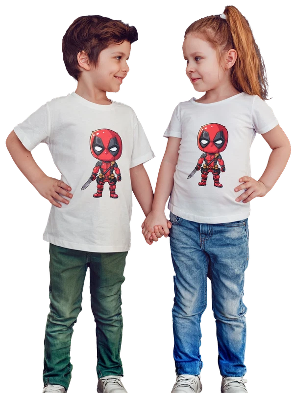 Футболка Дэдпул Deadpool — Белая, фото 1
