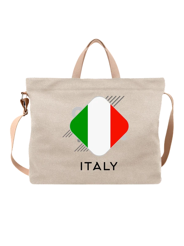 Сумка флаг Италия Italy — Белая, фото 1
