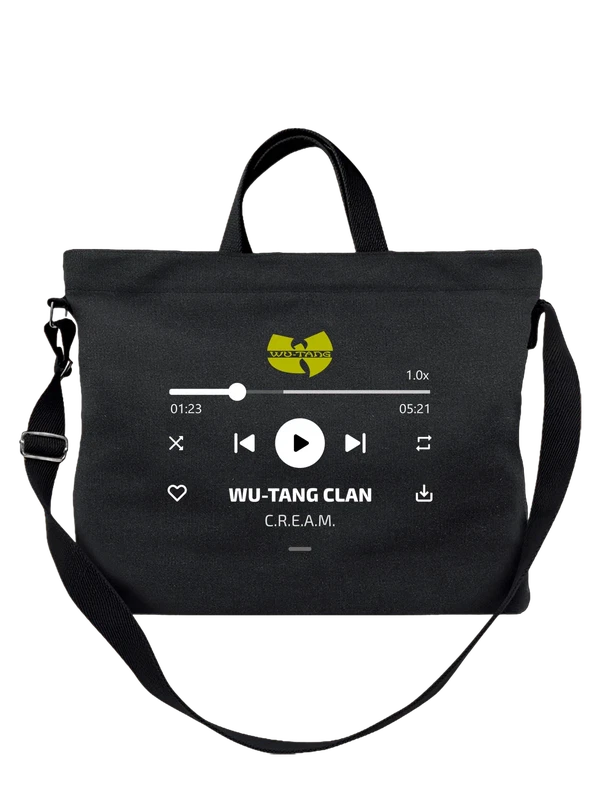 Сумка Wu Tang Clan c r e a m — Чёрная, фото 1