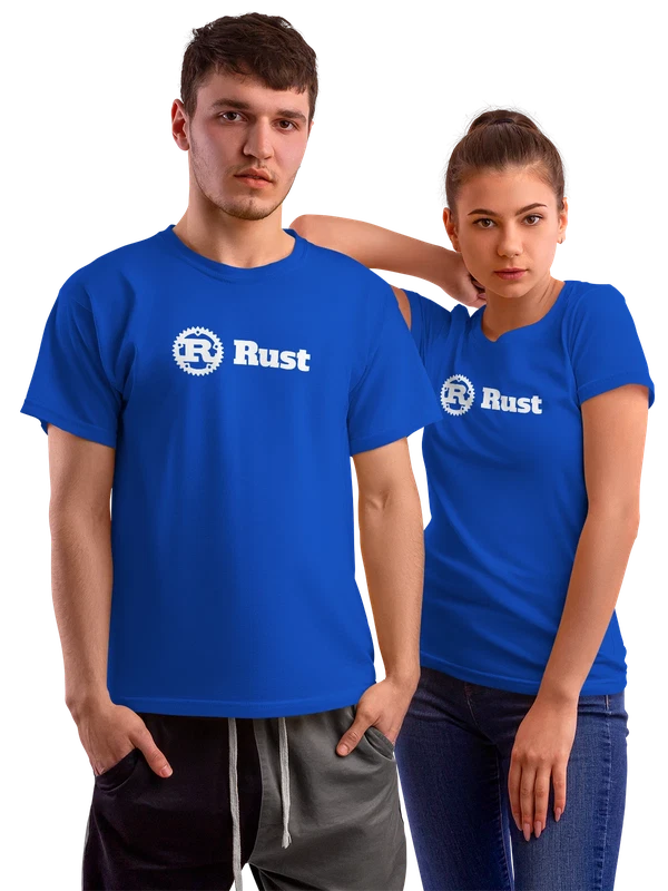 Футболка Rust — Синяя, фото 1