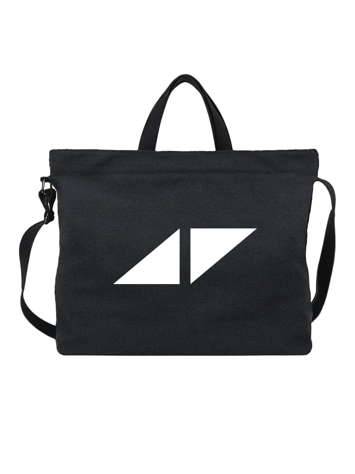 Сумка Avicii чёрная с принтом — фестивальные хиты — Чёрная, фото 1