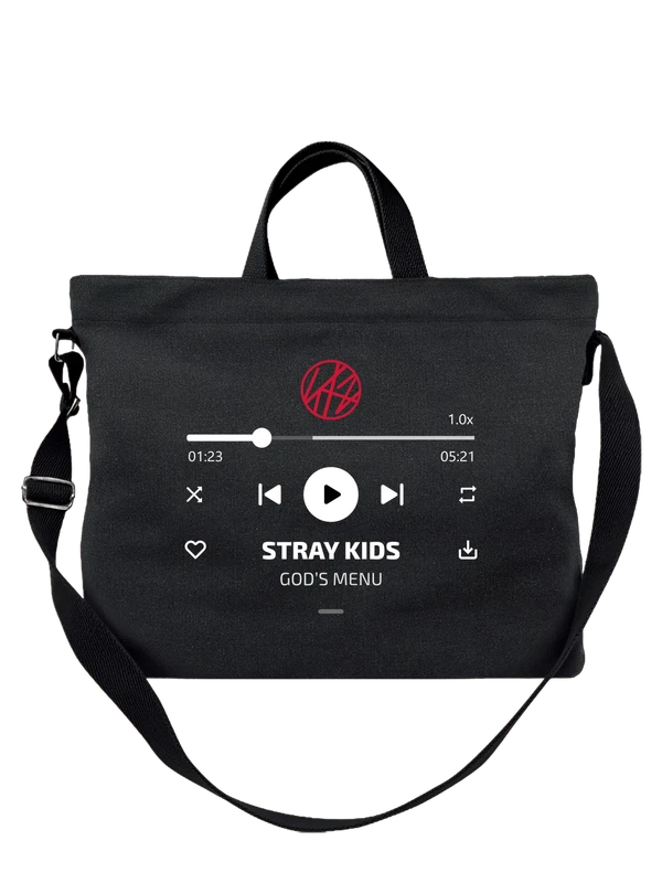 Сумка Stray Kids God s menu — Чёрная, фото 1