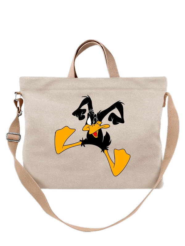 Сумка даффи дак daffy duck утка — Белая, фото 1