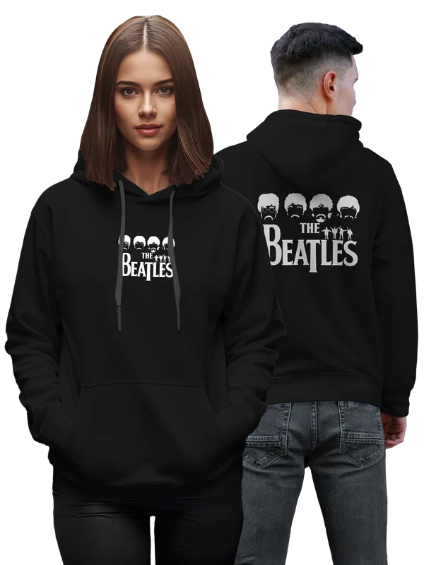 Худи группа The Beatles логотип — Чёрная, фото 1