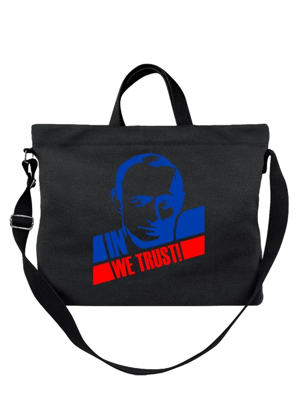 Сумка Путин in we trust — Чёрная, фото 1