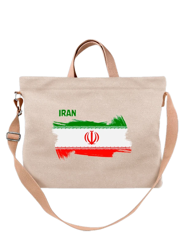 Сумка флаг Ирана Iran — Белая, фото 1