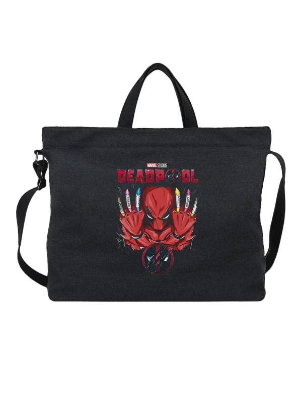 Сумка Дэдпул Marvel Studios с цветными карандашами — Чёрная, фото 1