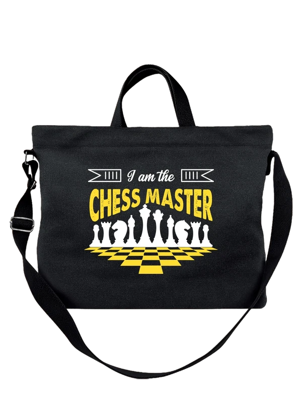 Сумка шахматы chess master — Чёрная, фото 1