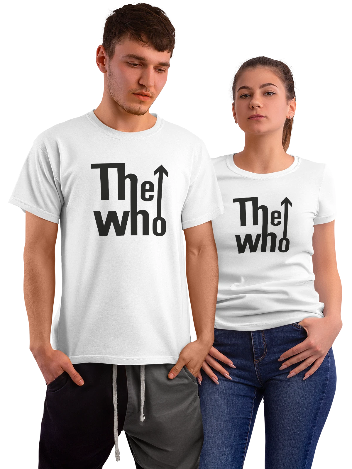 Футболка The who белая с принтом — принт для меломана — Белая, фото 1