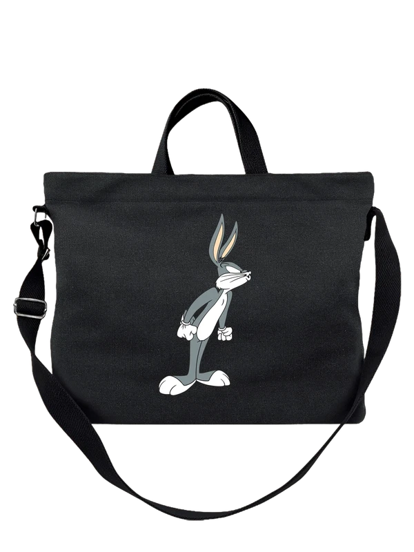 Сумка заяц багз банни bugs bunny — Чёрная, фото 1