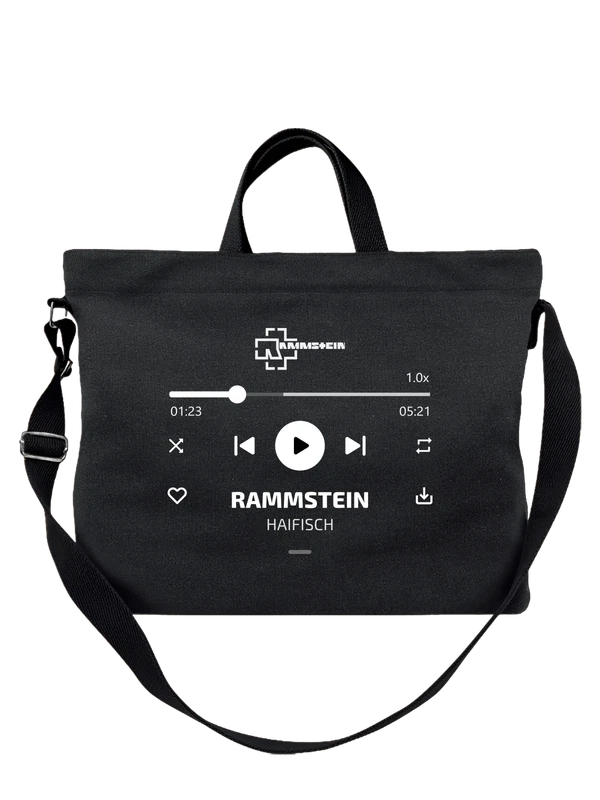 Сумка Rammstein Haifisch Акула — Чёрная, фото 1