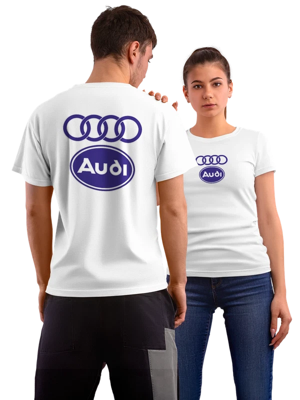 Футболка Audi — Белая, фото 1