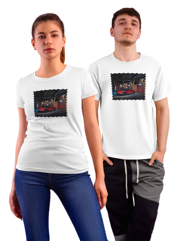 Футболка машина Макларен Артура 2021 — Белая, фото 1