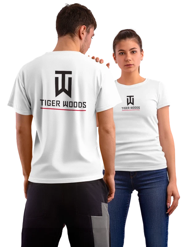 Футболка Tiger Woods — Белая, фото 1