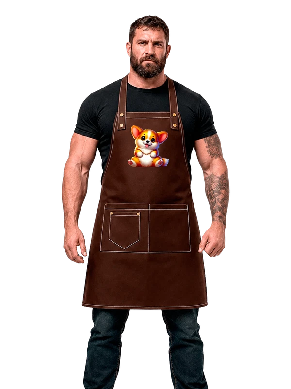 Фартук корги — Чёрная, фото 1