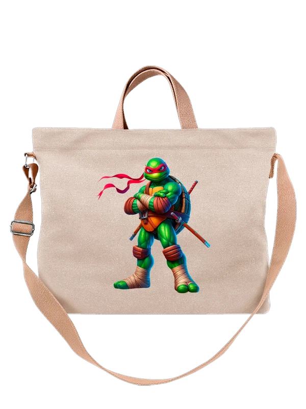 Сумка Рафаэль Черепашки ниндзя Teenage Mutant Ninja Turt — Белая, фото 1