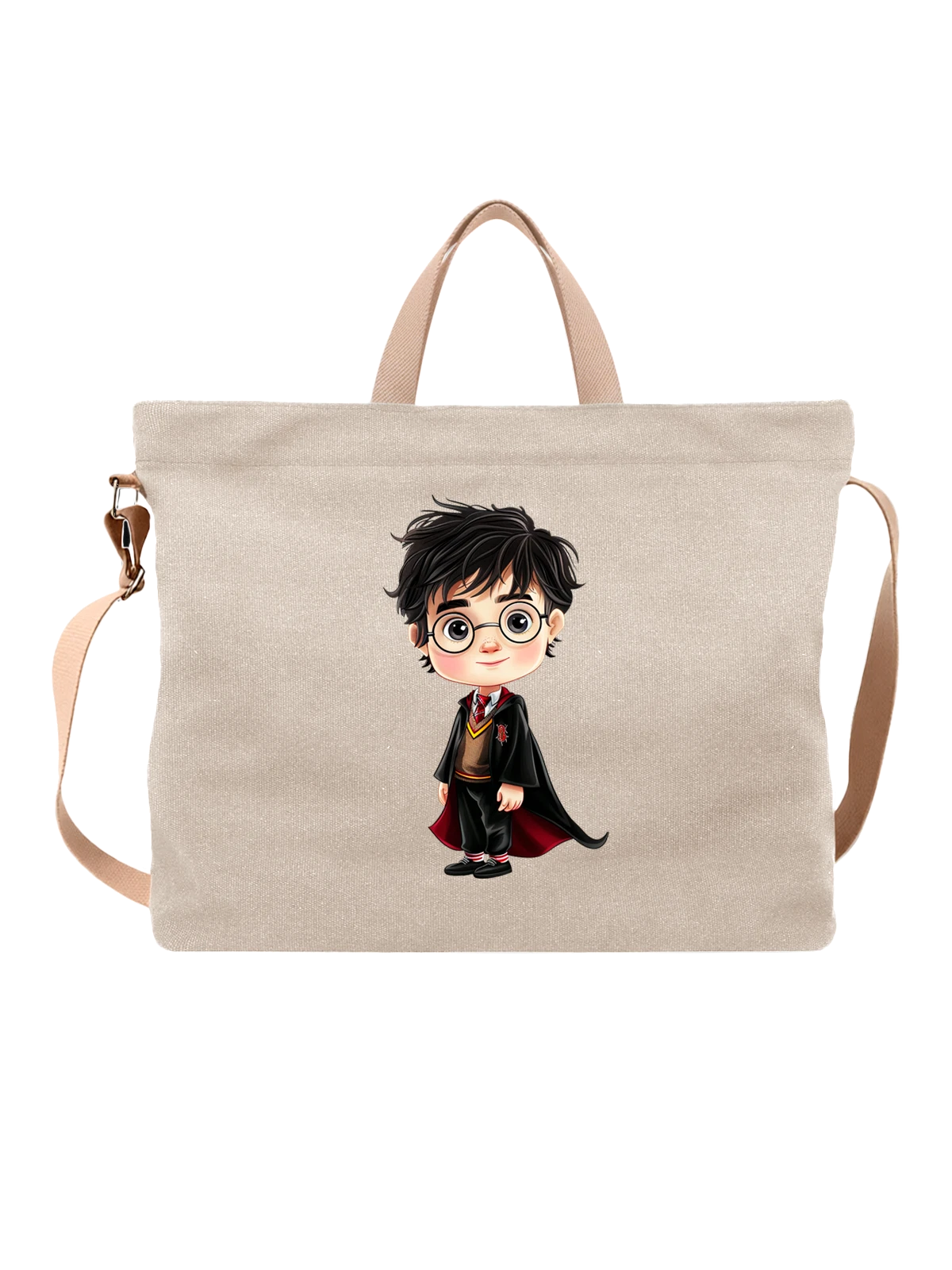 Сумка с Гарри Поттером Harry Potter белая с принтом — коллекционный образ — Белая, фото 1