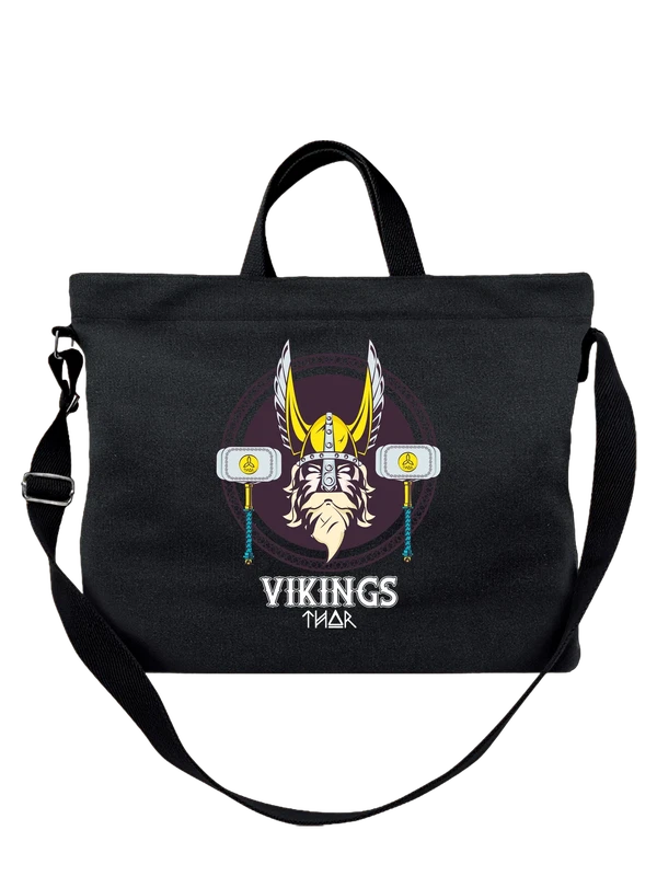 Сумка викинг vikings — Чёрная, фото 1