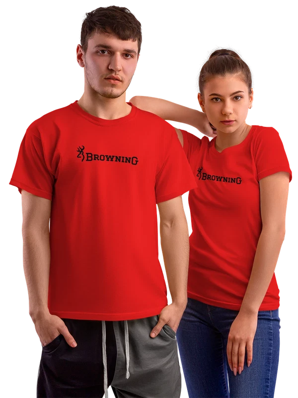 Футболка Browning — Красная, фото 1