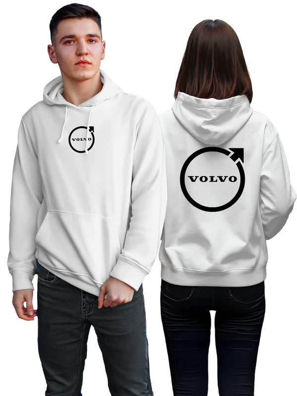 Худи Volvo — Белая, фото 1