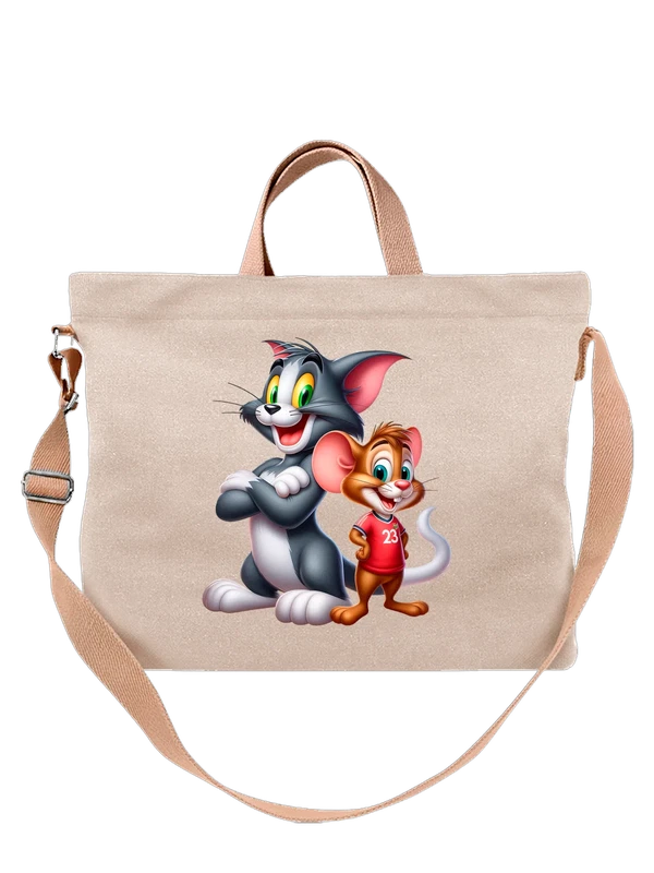 Сумка с Томом и Джерри Tom and Jerry — Белая, фото 1
