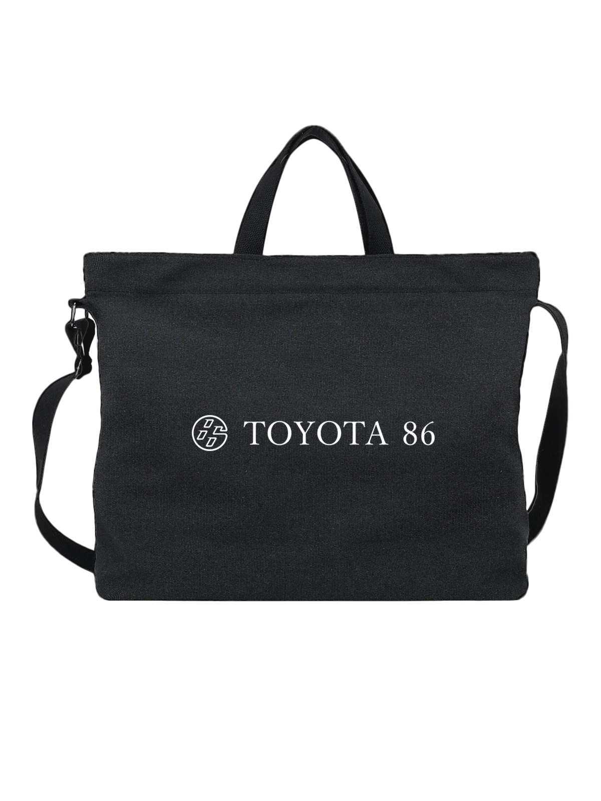 Сумка Toyota чёрная с принтом — спортивное купе — Чёрная, фото 1