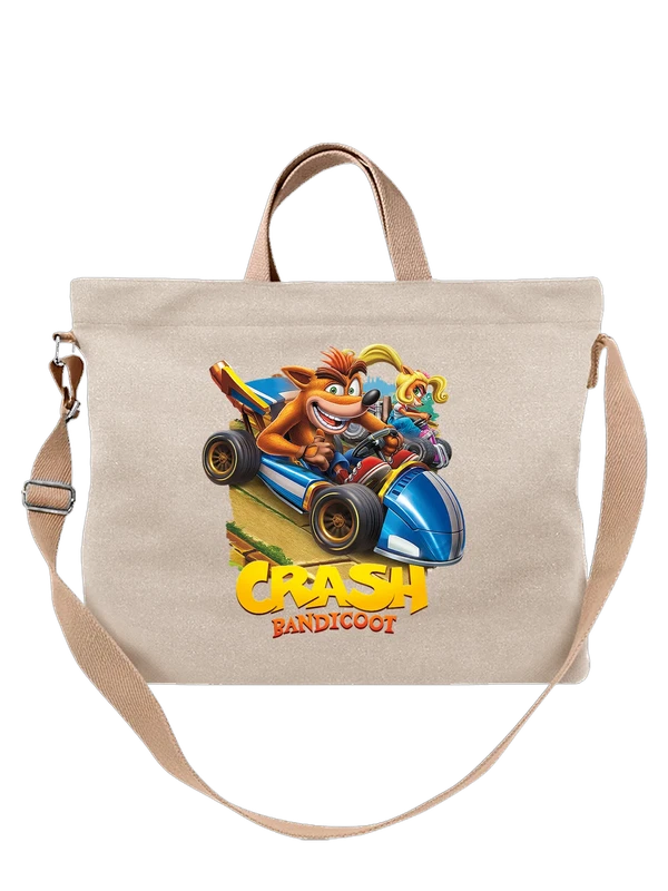 Сумка Crash bandicoot — Белая, фото 1