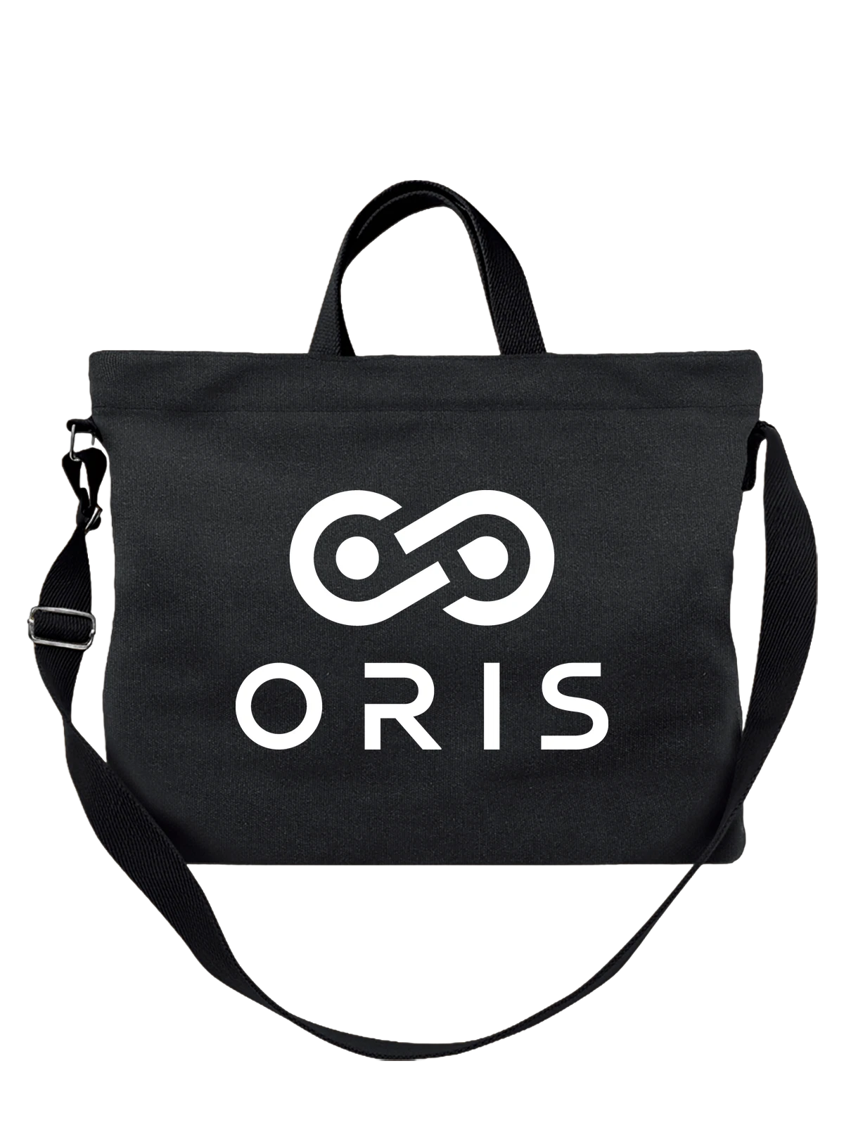 Сумка Oris чёрная с принтом — механические часы — Чёрная, фото 1