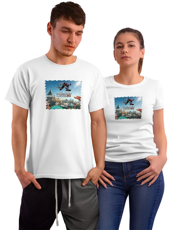 Футболка Игра Tony Hawks Pro Skater 3 4 2025 — Белая, фото 1