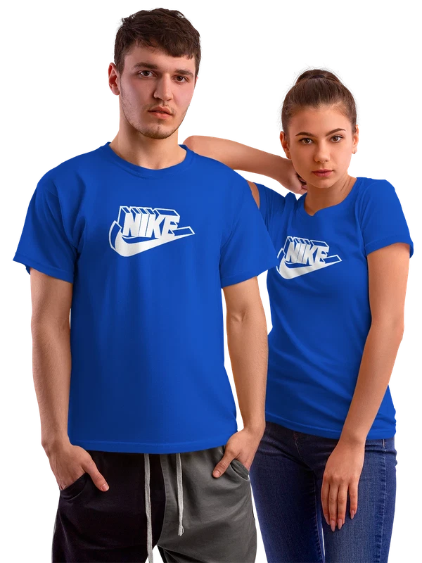 Футболка Nike — Синяя, фото 1