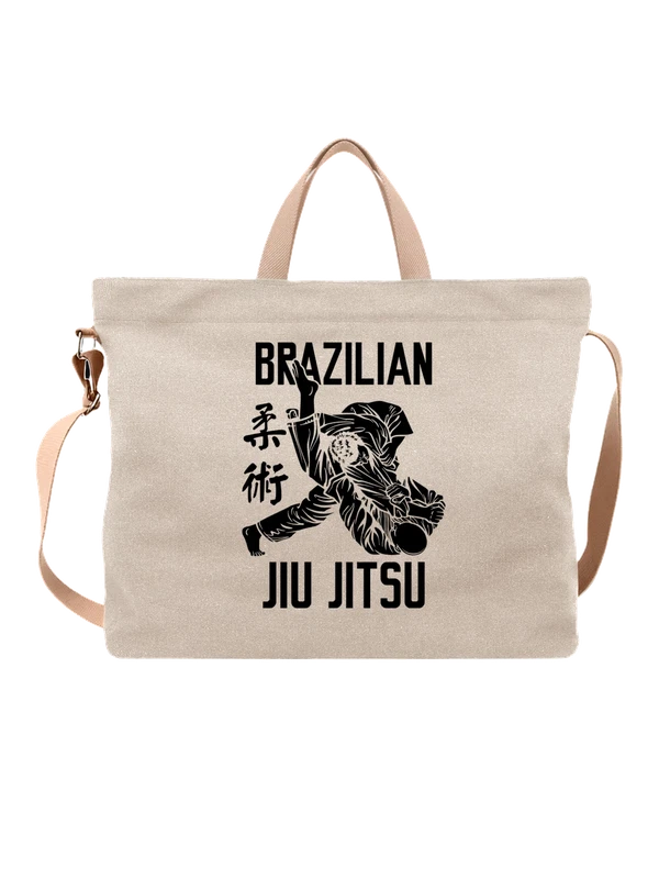 Сумка джиу джитсу brazilian jiu jitsu — Белая, фото 1