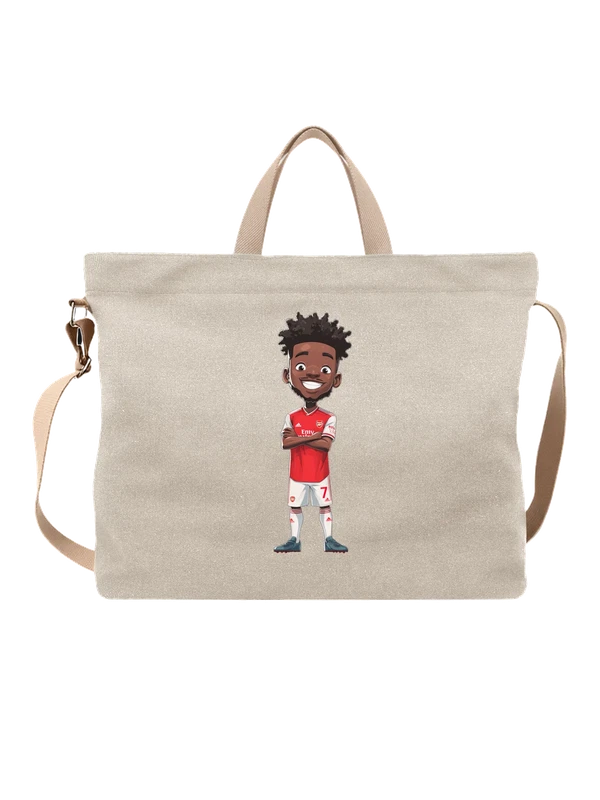 Сумка Arsenal footballer в красно-белой форме — Белая, фото 1