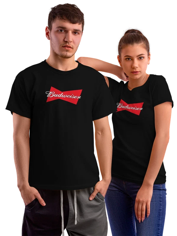Футболка Budweiser — Чёрная, фото 1