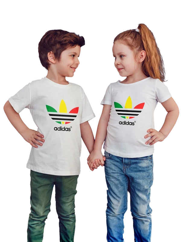 Футболка Adidas — Белая, фото 1