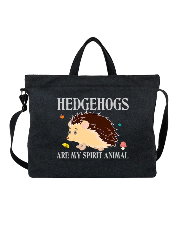 Сумка еж hedgehogs — Чёрная, фото 1