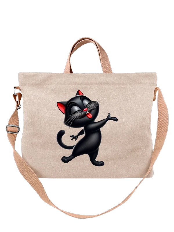 Сумка с котом — Белая, фото 1