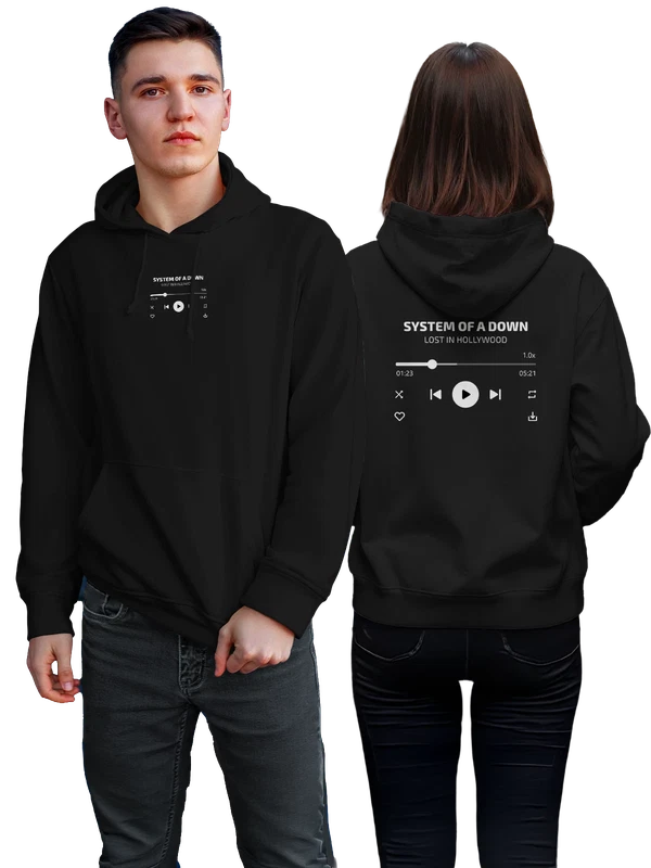 Худи System Of A Down Lost In Hollywood — Чёрная, фото 1