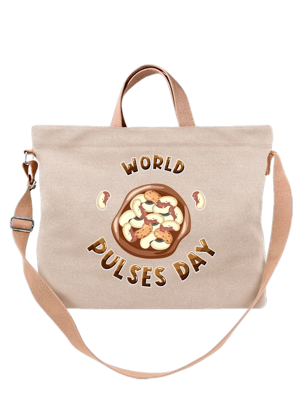 Сумка бобы pulses day — Белая, фото 1