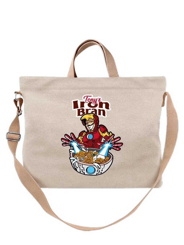 Сумка Tony's Iron Bran Тони Старк Железный человек — Белая, фото 1