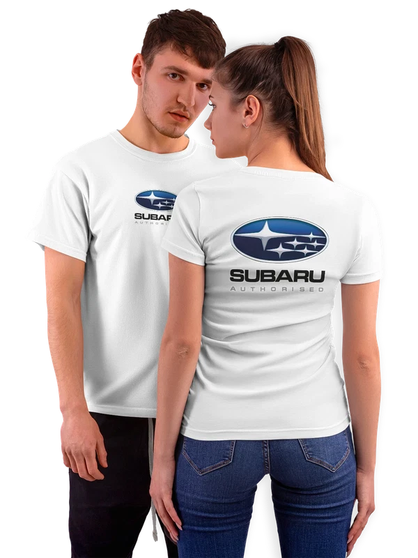 Футболка Subaru — Белая, фото 1