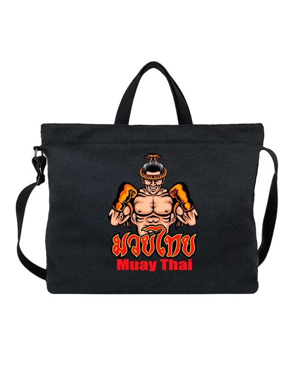 Сумка тайский бокс muay thai — Чёрная, фото 1