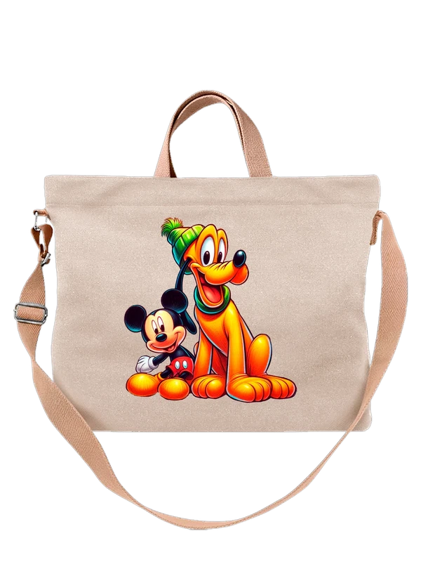 Сумка Микки Маус Гуфи Goof Mickey Mouse — Белая, фото 1