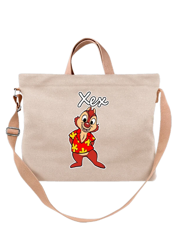 Сумка чип и дейл хех — Белая, фото 1