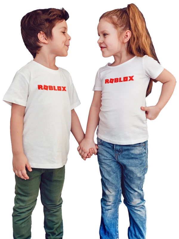Футболка Роблокс Roblox — Белая, фото 1