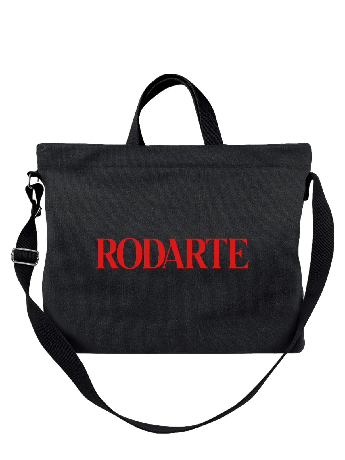 Сумка Rodarte чёрная с принтом — авангардная одежда — Чёрная, фото 1