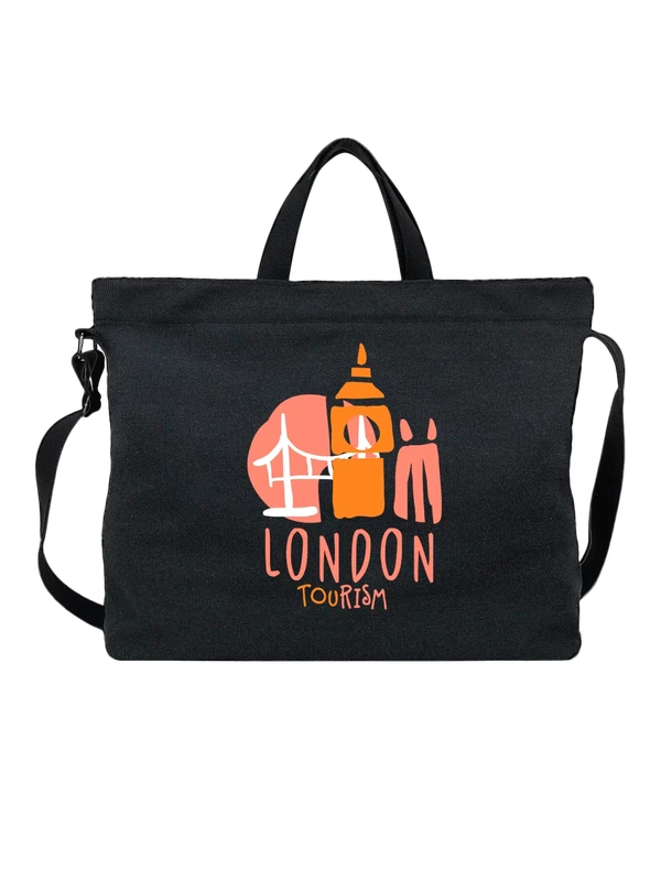 Сумка Лондон London — Чёрная, фото 1